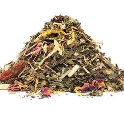 Bylinná zmes Moringa s Matchou