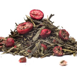 SENCHA BRUSNICOVO - JAHODOVÁ  - zelený čaj
