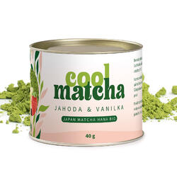 Cool Matcha Jahoda - Vanilka - darčeková dóza 40 g