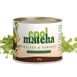 Cool Matcha Čokoláda & Pomaranč - darčeková dóza 40 g