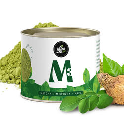 M3 - MATCHA, MORINGA, MACA BIO - darčeková dóza 40 g
