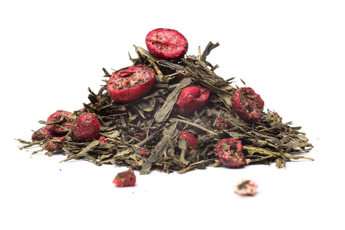 E-shop SENCHA BRUSNICOVO - JAHODOVÁ - zelený čaj, 1000g