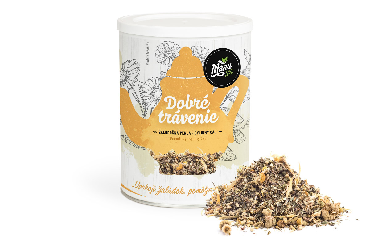 E-shop DOBRÉ TRÁVENIE - bylinný čaj 120g
