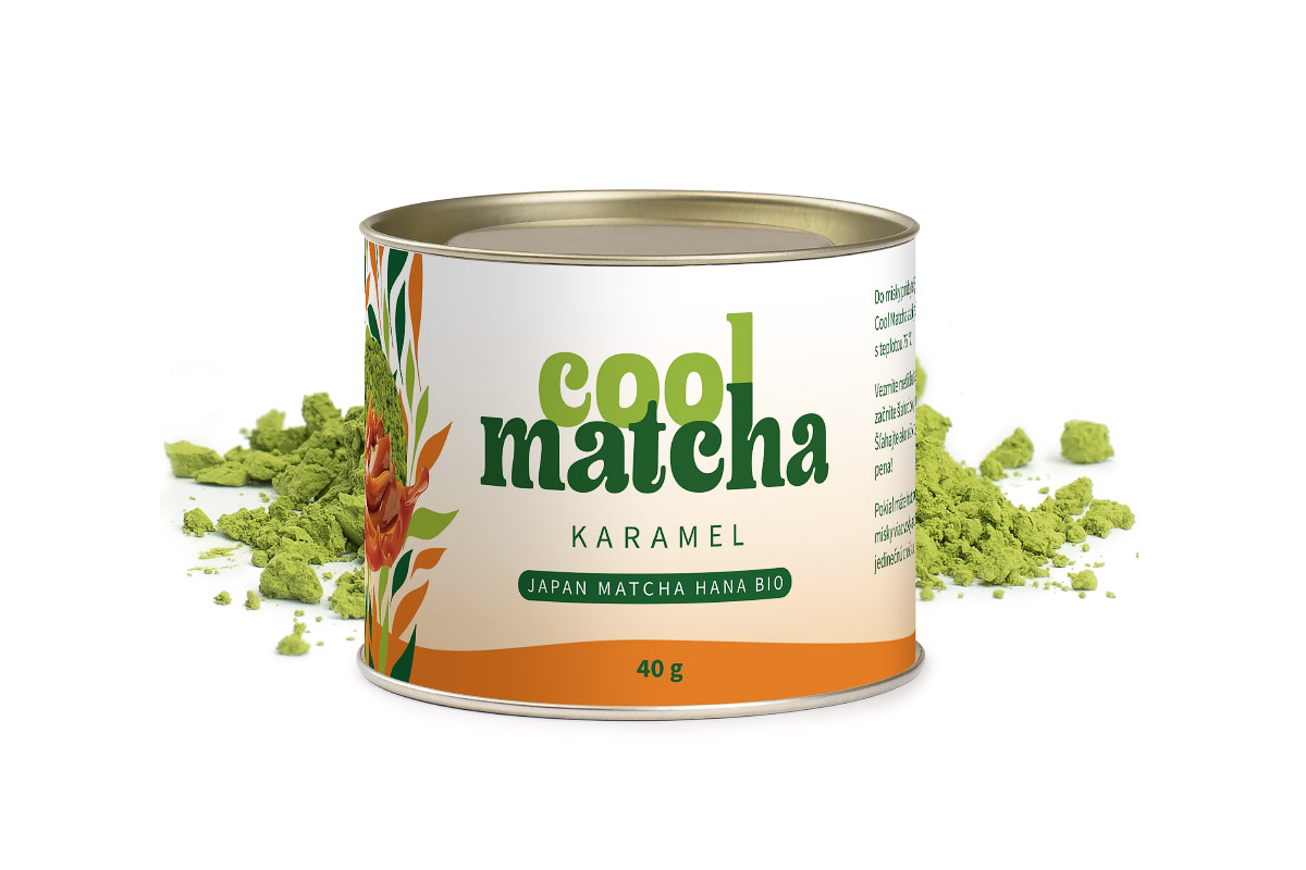 E-shop Cool Matcha Karamel - darčeková dóza 40 g