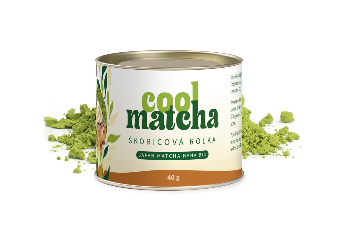 E-shop Cool Matcha Škoricová rolka - darčeková dóza 40 g